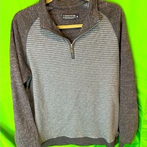 Fishhippie 1/4 zip, long sleeve pullover, Sz M